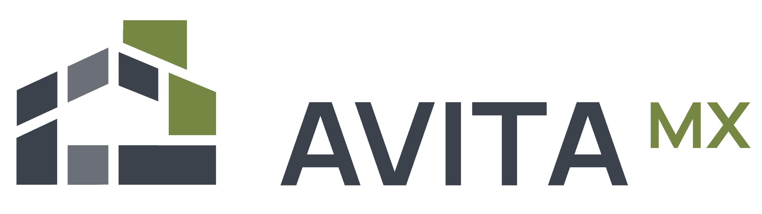 Logo de AVITA MX, empresa de desarrollo inmobiliario en México.