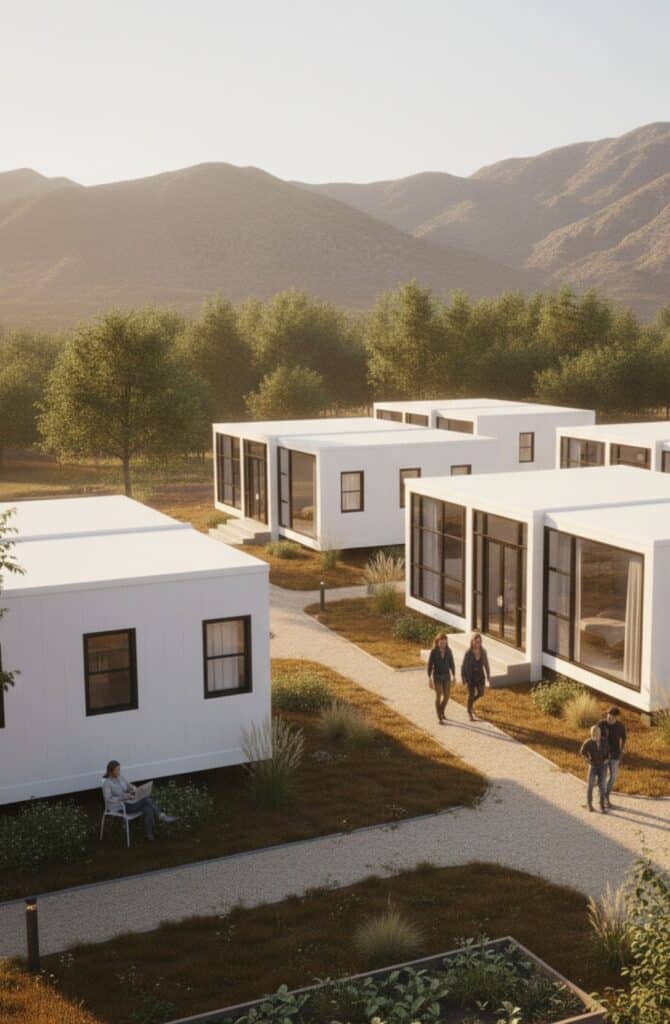 Viviendas modernas en AVITA MX con diseño innovador y sostenibilidad.
